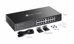 16-портов комутатор TP-Link Omada ES216G Gigabit Easy Managed Switch