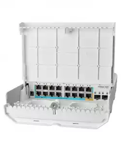 18-портов външен комутатор MikroTik netPower 15FR