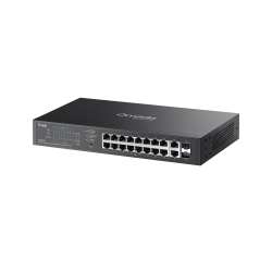 20-портов гигабитов лесно управляем комутатор TP-Link Omada ES220GP с 16 PoE+ порта