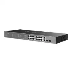 20-портов комутатор TP-Link Omada ES220GMP Gigabit Easy Managed Switch с 16 PoE+ порта