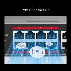 24-портов 10/100 Mbps + 2-портов Gigabit Rackmount комутатор с 24 PoE+ порта Mercusys MS126CP