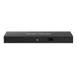 24-портов 10/100 Mbps + 2-портов Gigabit Rackmount комутатор с 24 PoE+ порта Mercusys MS126CP