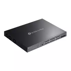 24-портов гигабитен PoE+ управляем комутатор TP-Link JetStream TL-SG3428XMP с 4 SFP+ порта