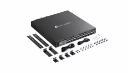 26-портов 10G модулен L3 управляван агрегационен комутатор с 6 25G слота TP-Link Omada SX6632YF