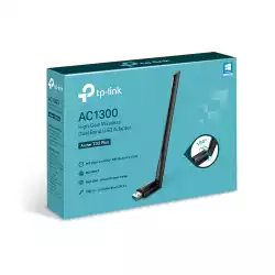 2-лентов безжичен USB адаптер TP-Link Archer T3U Plus AC1300                          