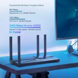2-лентов Gigabit Wi-Fi 6 рутер TP-Link Archer AX53 AX3000