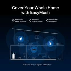 2-лентов Wi-Fi 7 рутер Mercusys MR37BE