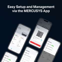 2-лентов Wi-Fi 7 рутер Mercusys MR37BE