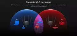 2-лентов WiFi 6 рутер Mercusys MR60X AX1500                          