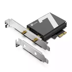 3-лентов Bluetooth 5.4 Wi-Fi 7 PCIe адаптер TP-Link Archer TBE550E BE9300