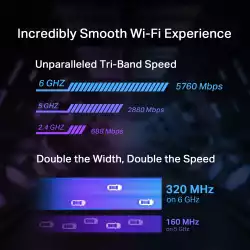 3-лентов Bluetooth 5.4 Wi-Fi 7 PCIe адаптер TP-Link Archer TBE550E BE9300