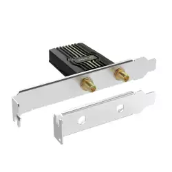 3-лентов Bluetooth 5.4 Wi-Fi 7 PCIe адаптер TP-Link Archer TBE552E BE9300