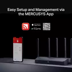 3-лентов Wi-Fi 7 рутер Mercusys MR47BE