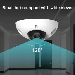 3MP IR мини куполна мрежова камера TP-Link VIGI C230I Mini(2.8mm)