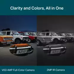 3MP пълноцветна куполна мрежова камера TP-Link 3MP Full-Color Turret Network Camera VIGI C430(2.8mm)