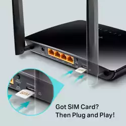 4G LTE рутер TP-Link TL-MR6400 N300Mbps