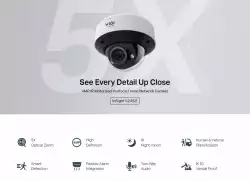 4MP IR моторизирана Wi-Fi Varifocal куполна мрежова камера TP-Link VIGI InSight S245ZI