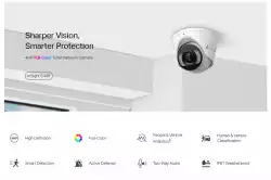 4MP пълноцветна куполна мрежова камера TP-Link VIGI InSight S445(2.8mm)