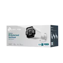 4MP външна IR моторизирана Wi-Fi Varifocal Bullet мрежова камера TP-Link VIGI InSight S345ZI