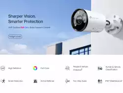 4MP външна пълноцветна Bullet мрежова камера TP-Link VIGI InSight S345(4mm)