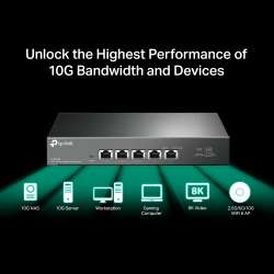 5-портов 10G комутатор TP-Link TL-SX105