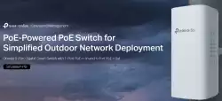 5-портов гигабитов настолен PoE+ комутатор с 1-портов PoE++ вход и 4-портов PoE+ изход TP-Link Omada SG2005P-PD