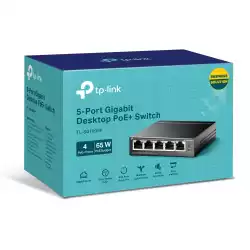 5-портов гигабитов настолен комутатор с 4-порта PoE+ 2 TL-SG1005P
