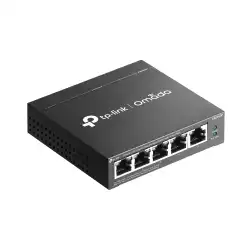 5-портов гигабитов управляем настолен комутатор TP-Link Omada ES205GP с 4-порта PoE+