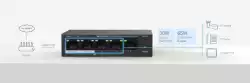 5-портов настолен комутатор Mercusys MS105GP със 4 PoE+ порта                          