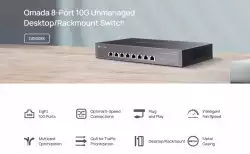 8-портов 10G неуправляем Desktop/Rackmount комутатор TP-Link Omada DS1008X