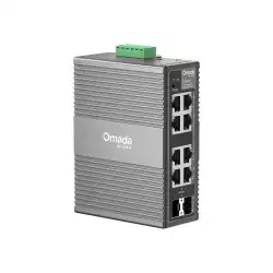 8-портов гигабитов индустриален лесно управляем комутатор TP-Link Omada IES208G