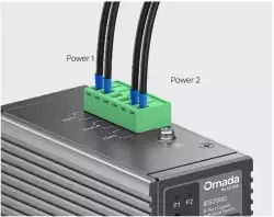 8-портов гигабитов индустриален лесно управляем комутатор TP-Link Omada IES208G