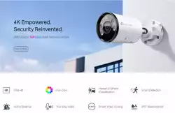 8MP външна пълноцветна булет мрежова камера TP-Link VIGI C385(4mm)