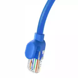 Мрежов кръгъл кабел Baseus RJ45, Cat.6, 2 м B00133204311-02 - син
