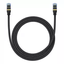Мрежов кабел Baseus RJ45, Cat.7, 10Gbps, 1,5 м B0013320B111-02 - черен