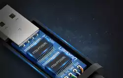 Мрежов кабел UGREEN CM204 USB - RJ45, конзолен 1.5м - черен