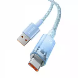 Кабел Baseus Explorer USB към USB-C 100W 1м CATS010403 - син