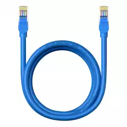 Мрежов кръгъл кабел Baseus RJ45, Cat.6, 2 м B00133204311-02 - син