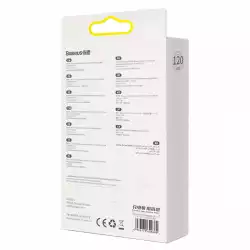 Кабел Baseus CAJY000001 Crystal Shine USB Type A към Lightning, 2.4A 1,2м CAJY000001 - черен