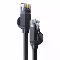 Мрежов кабел Baseus WKJS000001 high Speed Cat6 32AWG Gigabit network cable (flat cable) 1.5м - черен