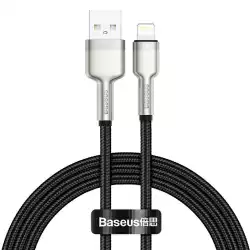 Кабел Baseus Cafule Metal Series USB-A към Lightning, 1м CALJK-A01                          