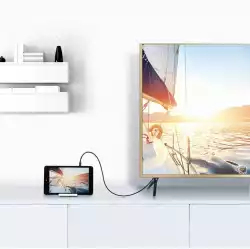 Кабел Ugreen HDMI - micro HDMI 19 pin 2.0v 4K 60Hz 30AWG 1.5м 30102 - черен