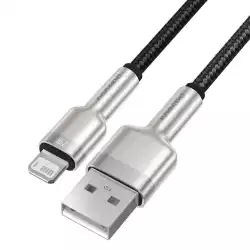 Кабел Baseus Cafule Metal Series USB-A към Lightning, 2м CALJK-B01