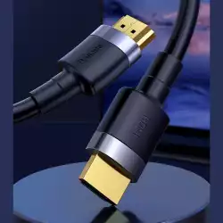 Кабел Baseus Cafule HDMI 2.0 4K 60 Hz 3D 18 Gbps CADKLF-G01 3м - черен