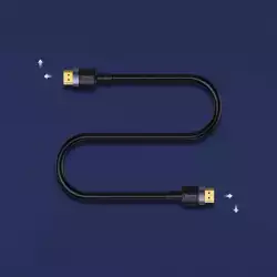 Кабел Baseus Cafule HDMI 2.0 4K 60 Hz 3D 18 Gbps CADKLF-G01 3м - черен