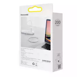 Кабел Baseus Superior CATYS-C02 USB Type C - USB Type C QC / PD / FCP 100W 5A 20V 2м - бял