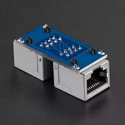 Мрежов кабелен конектор Ugreen Ethernet RJ45 10 Gbps NW114 20390 64234 - черен