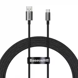 Кабел Baseus Superior USB към USB-C 100W 1м P10320102114-00 - черен