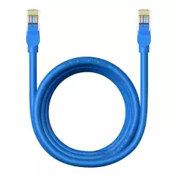 Мрежов кръгъл кабел Baseus RJ45, Cat.6, 3 м B00133204311-03 - син