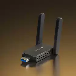 Безжичен 2-лентов USB адаптер с висок коефициент на усилване Mercusys MA72XH AX1800